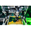 Impresora de pantalla de botellas de cono para la industria cosmética